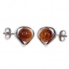 Boucles d'oreilles ambre Lana