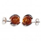 Boucles d'oreilles ambre Eternelle