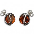 Boucles d'oreilles ambre Jolwenn