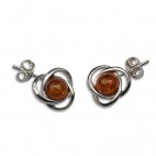 Boucles d'oreilles ambre Ivy