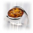 Bague ambre Isey